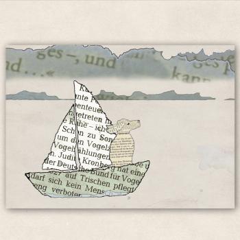 Postkarte Gute Reise